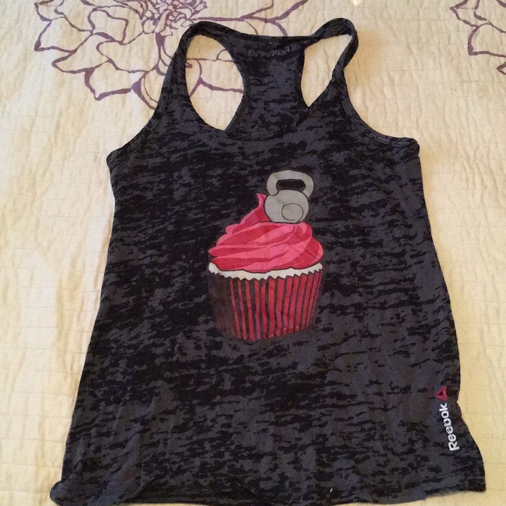 Kettlebell cupcake workout tank